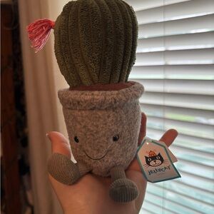 NWT Jellycat Smiling Cactus Plush